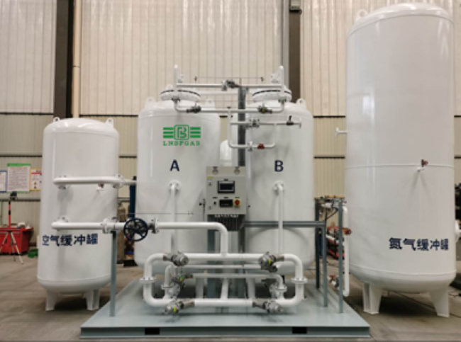 Новая энергия литиевой батареи PSA азотное оборудование Huzhou Weilan (300Nm3/h, 99.99%)